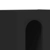 vidaXL Nachttisch Schwarz 40 x 35 x 50 cm Holzwerkstoff