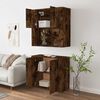 vidaXL Highboard R&auml;uchereiche Holzwerkstoff