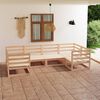 vidaXL 6-tlg. Garten-Lounge-Set Massivholz Kiefer