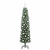 vidaXL K&uuml;nstlicher Weihnachtsbaum mit 300 LEDs mit St&auml;nder Gr&uuml;n 180 cm