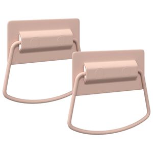 vidaXL Schrankgriffe 2 pcs Rosa 85 x 45 mm Metall