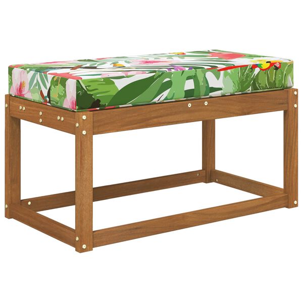 vidaXL Sitzkissen f&uuml;r Outdoor Bunt 80 x 40 x 8 cm 100 % Polyester