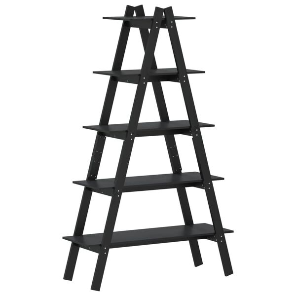 vidaXL Regal mit 5 Böden A-Form 110x40x180,5 cm Massivholz Kiefer