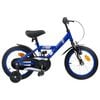 vidaXL Kinderfahrrad 14 Zoll f&uuml;r 3-5 Jahre alt Dunkelblau