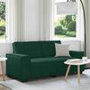 vidaXL 2-Sitzer-Sofa Dunkelgr&uuml;n 180x78x84 cm Samt