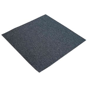vidaXL Teppichfliese Blaugrau 50 x 50 cm 4 stk. PP und Bitumen