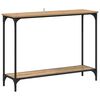 vidaXL Konsolentisch Artisan-Eiche 101 x 30,5 x 75 cm Holzwerkstoff