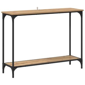 vidaXL Konsolentisch Artisan-Eiche 101 x 30,5 x 75 cm Holzwerkstoff