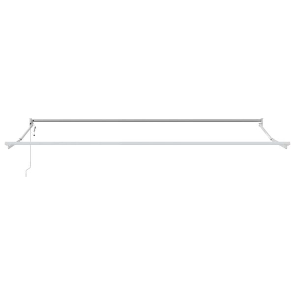 vidaXL Markise Weiß 5 x 3 m Metall