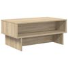 vidaXL Couchtisch Sonoma-Eiche 80 x 46 x 35 cm Holzwerkstoff