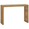 vidaXL Konsolentisch 110x35x75 cm Massivholz Teak