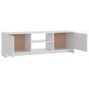 vidaXL TV-Schrank Wei&szlig; 120x30x37,5 cm Holzwerkstoff