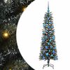 vidaXL K&uuml;nstlicher Weihnachtsbaum mit 150 LEDs mit St&auml;nder Gr&uuml;n 150 cm