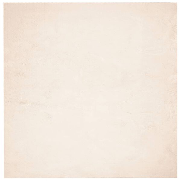 vidaXL Teppich HUARTE Kurzflor Weich und Waschbar Beige 200x200 cm