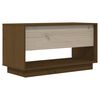 vidaXL TV-Schrank Honigbraun 74x34x40 cm Massivholz Kiefer