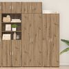 vidaXL Badschrank Artisan-Eiche 70 x 42,5 x 225 cm Holzwerkstoff