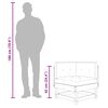 vidaXL Ecksofas mit Kissen 2 Stk. Massivholz Kiefer