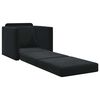 vidaXL Schlafsofa Schwarz 74 x 77 x 81 cm Samt