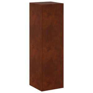 vidaXL Pflanzenst&auml;nder Rostoptik 30 x 30 x 100 cm Wetterfeststahl