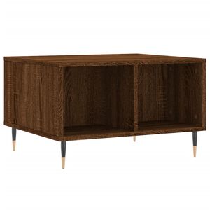 vidaXL Couchtisch Braun Eichen-Optik 60x50x36,5 cm Holzwerkstoff