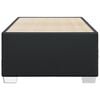 vidaXL Bettgestell Schwarz 90x200 cm Kunstleder