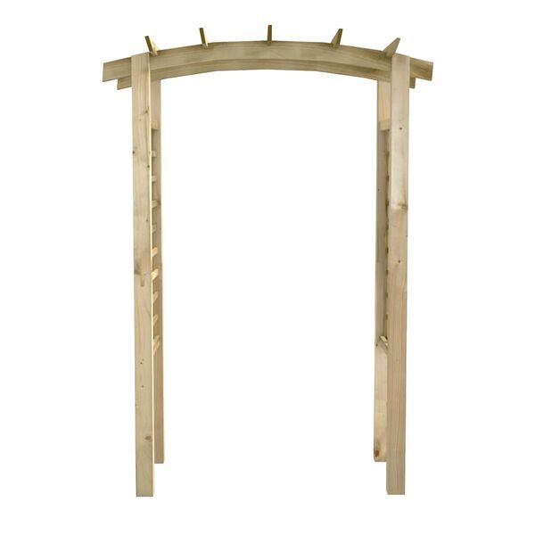 vidaXL Gartenbogen 150x60x210 cm Holz
