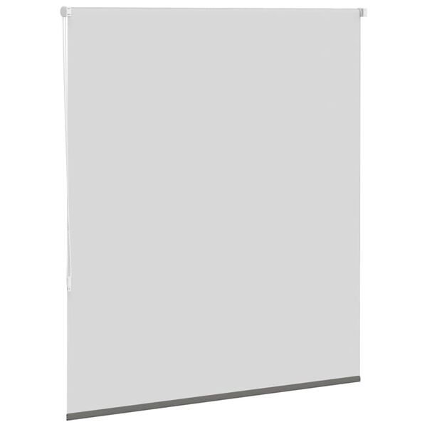 vidaXL Verdunkelungsrollo Grau 140x130cm Stoffbreite 136,6cm Polyester