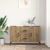 vidaXL Sideboard Artisan-Eiche 100 x 36 x 60 cm Holzwerkstoff