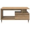 vidaXL Couchtisch Artisan-Eiche 90 x 49 x 45 cm Holzwerkstoff