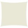 vidaXL Sonnensegel Oxford-Gewebe Quadratisch 2x2 m Creme