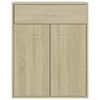 vidaXL Sideboard Sonoma-Eiche 60x30x75 cm Holzwerkstoff
