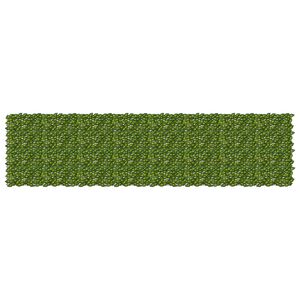 vidaXL Balkonsichtschutz mit Bl&auml;ttern Gr&uuml;n und Gelb 400 x 100 cm