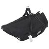 vidaXL Hundemantel Schwarz L52 Fleece und Polyester