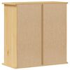 vidaXL Bad-Wandschrank Corona 70x33x71,5 cm Massivholz Kiefer