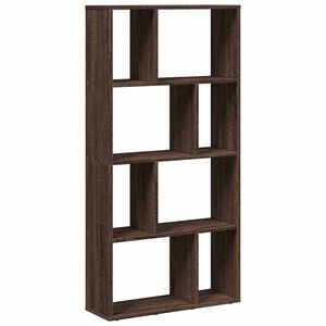 vidaXL B&uuml;cherregal Braun Eichen-Optik 60x20x120,5 cm Holzwerkstoff