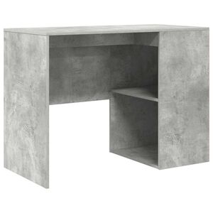 vidaXL Schreibtisch Beton Grau Holzwerkstoff 102 x 50 x 75 cm