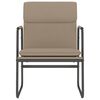 vidaXL Loungesessel Cappuccino-Braun 55x64x80 cm Kunstleder