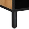 vidaXL TV-Schrank Braun 100x33x46 cm Massivholz Mango