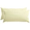 vidaXL Kissen mit Kissen HEERLEN 2 Stk. Creme Polyester