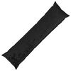 vidaXL Kissenbezug HEERLEN Schwarz 40 x 145 cm Flanell