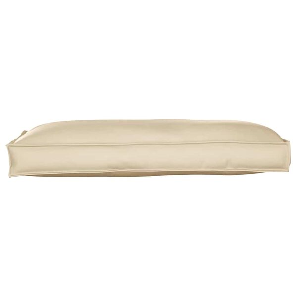 vidaXL Kissen Beige 120 x 60 x 12 cm Oxford-Stoff