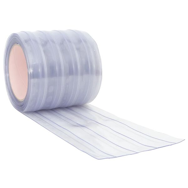 vidaXL T&uuml;rvorhang Transparent 200x1,6 mm 50 m PVC