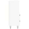 vidaXL Sideboard Wei&szlig; 34,5x34x90 cm Holzwerkstoff