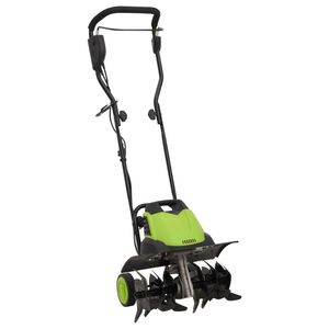vidaXL Gartenfr&auml;se mit 6 Fr&auml;smessern Elektrisch 1500W