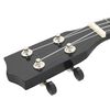 vidaXL Sopran-Ukulele-Set mit Tasche für Kinder Schwarz 21"