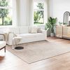 vidaXL Bereichsteppiche PALMERAS Beige 240 x 240 cm Polyester