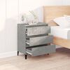 vidaXL Sideboard Betongrau 60x35x70 cm Holzwerkstoff