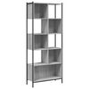 vidaXL B&uuml;cherregal Grau Sonoma 72x28x172 cm Holzwerkstoff