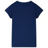 Kinder-T-Shirt Marineblau 104
