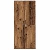 vidaXL Hochschrank mit Regal Altholz 80 x 39 x 178 cm Holzwerkstoff